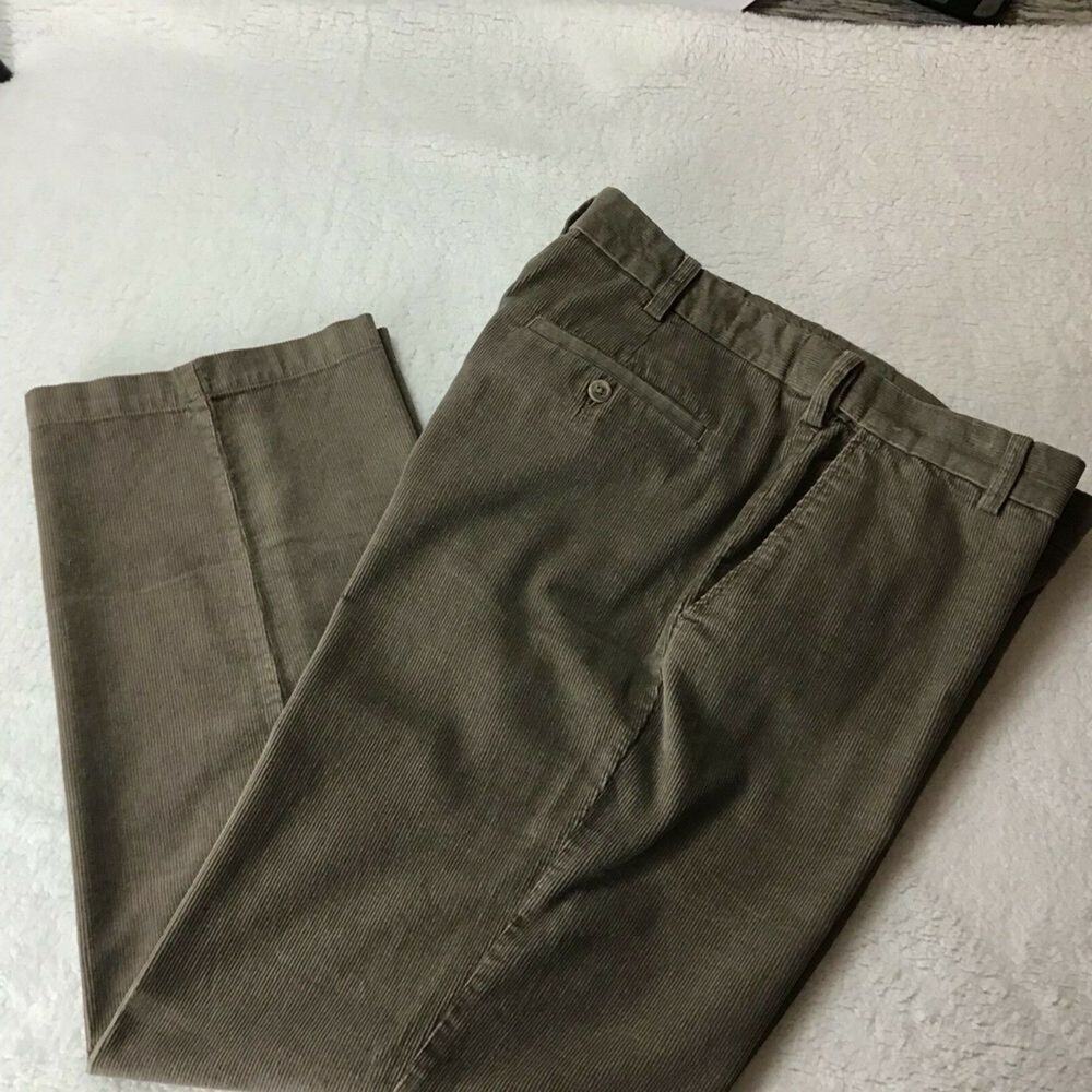 Croft & Barrow Men Flat Front  Corduroy Pant 36X30